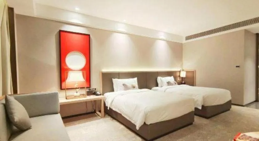 Bed in E-Cheng Hotel Yangjiang Baili Plaza