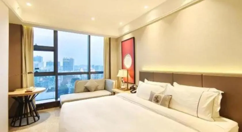 Bed in E-Cheng Hotel Yangjiang Baili Plaza