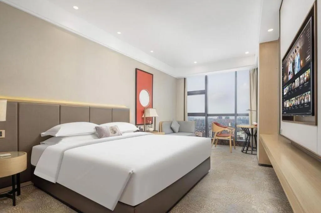 Bed in E-Cheng Hotel Yangjiang Baili Plaza