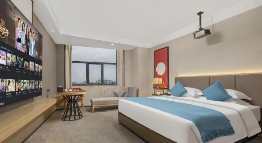 Bed in E-Cheng Hotel Yangjiang Baili Plaza