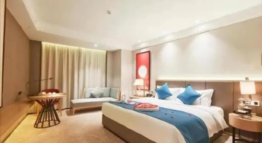 Bed in E-Cheng Hotel Yangjiang Baili Plaza