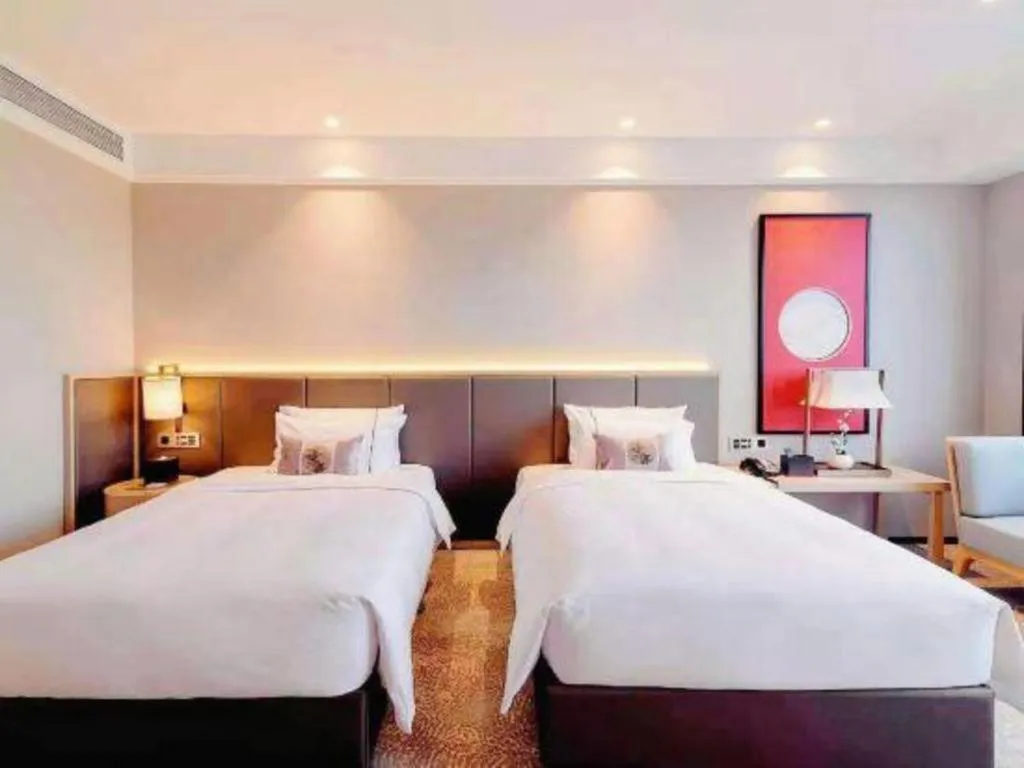 Bed in E-Cheng Hotel Yangjiang Baili Plaza