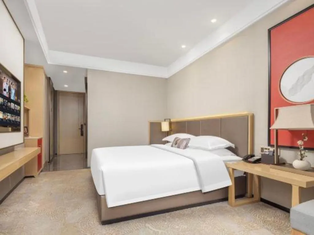 Bed in E-Cheng Hotel Yangjiang Baili Plaza