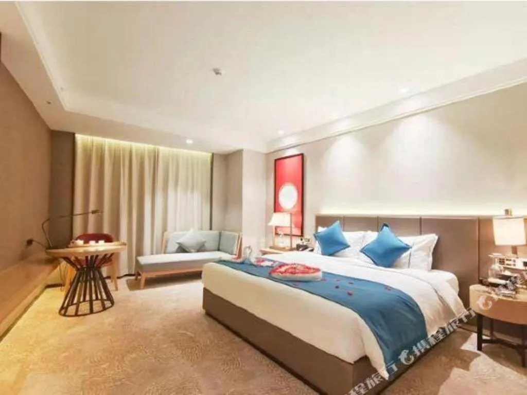 Bed in E-Cheng Hotel Yangjiang Baili Plaza