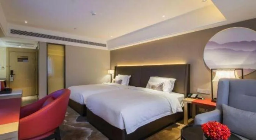 Bed in E-Cheng Hotel Yangjiang Baili Plaza