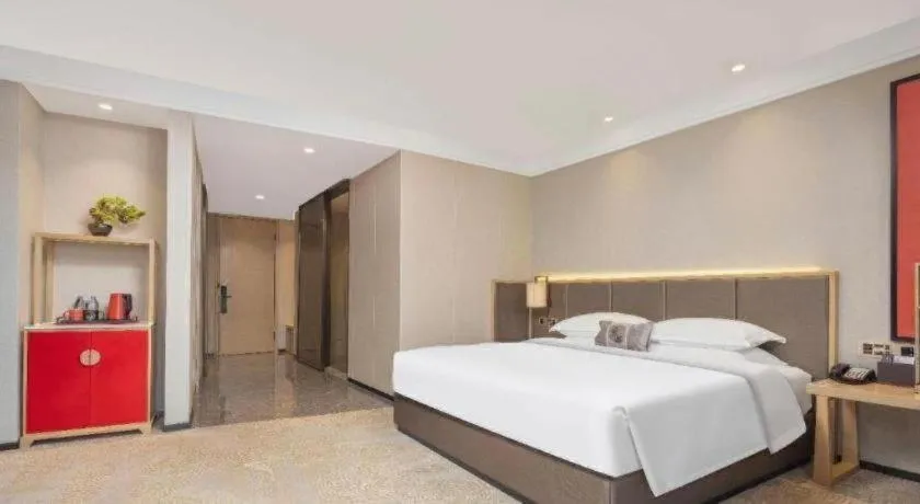 Bed in E-Cheng Hotel Yangjiang Baili Plaza