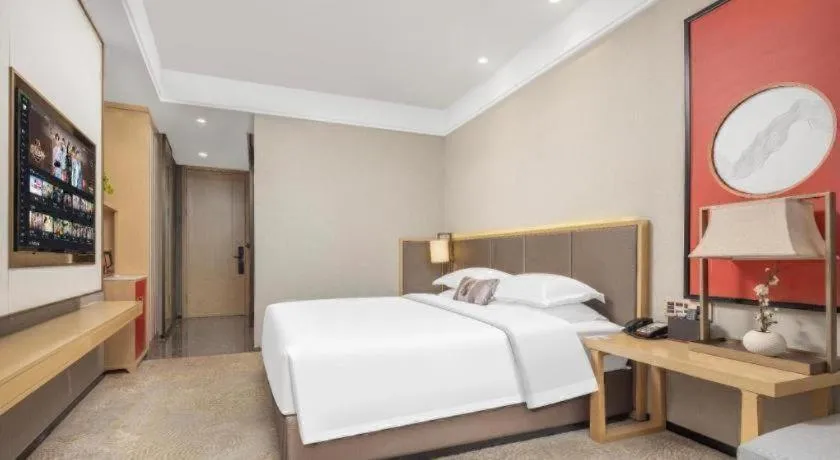 Bed in E-Cheng Hotel Yangjiang Baili Plaza