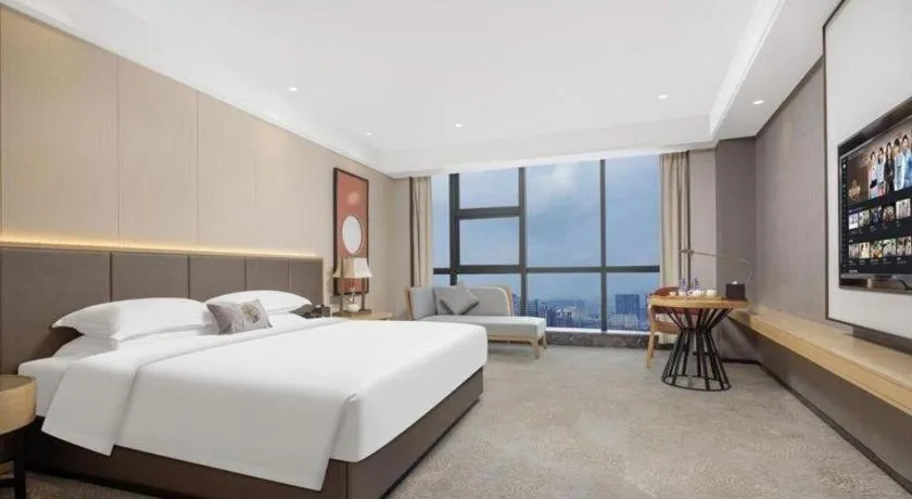 Bed in E-Cheng Hotel Yangjiang Baili Plaza