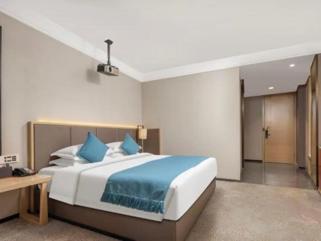 Bed in E-Cheng Hotel Yangjiang Baili Plaza