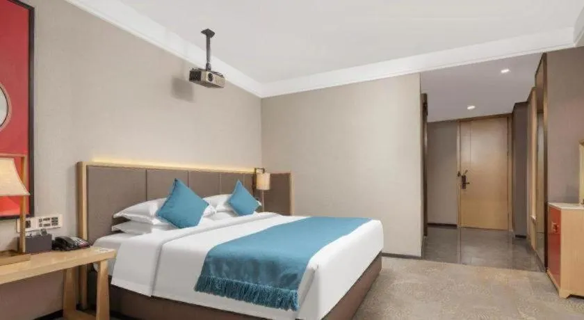 Bed in E-Cheng Hotel Yangjiang Baili Plaza