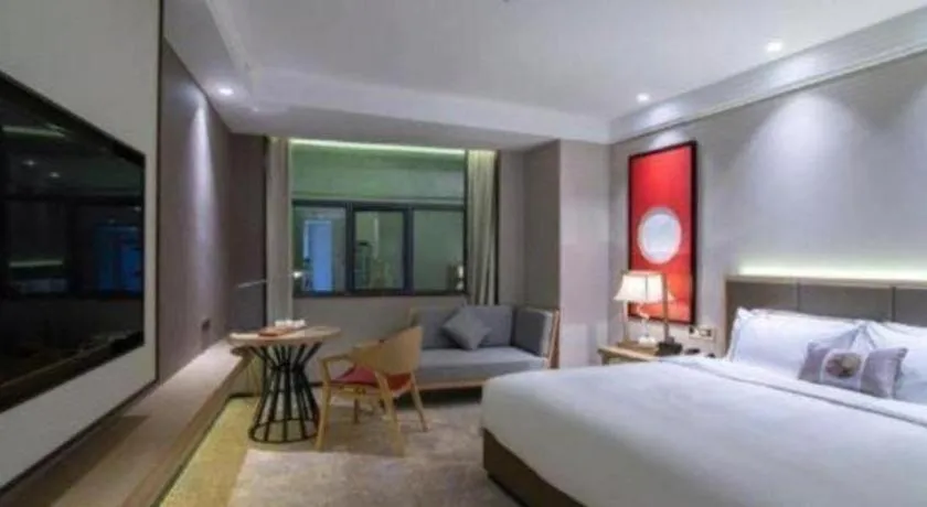 Bed in E-Cheng Hotel Yangjiang Baili Plaza