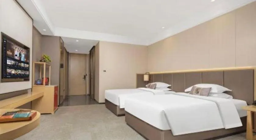 Bed in E-Cheng Hotel Yangjiang Baili Plaza