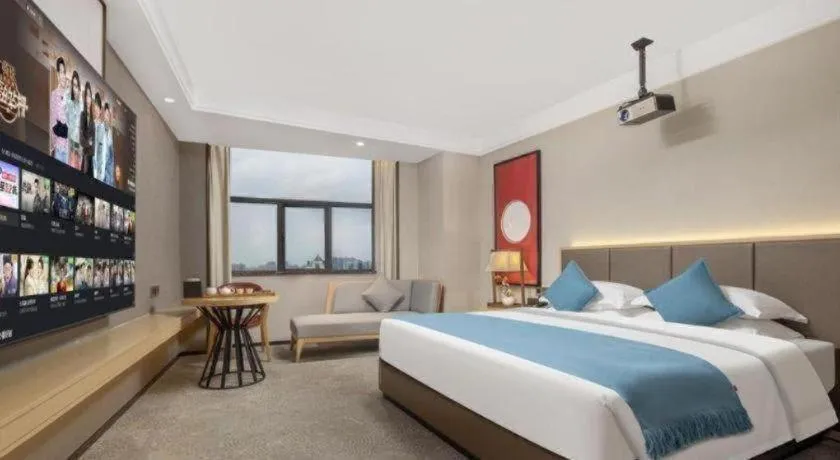 Bed in E-Cheng Hotel Yangjiang Baili Plaza