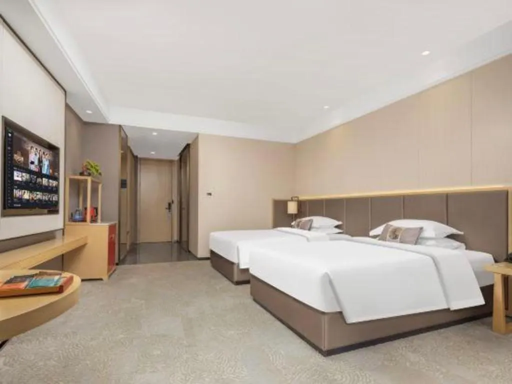 Bed in E-Cheng Hotel Yangjiang Baili Plaza