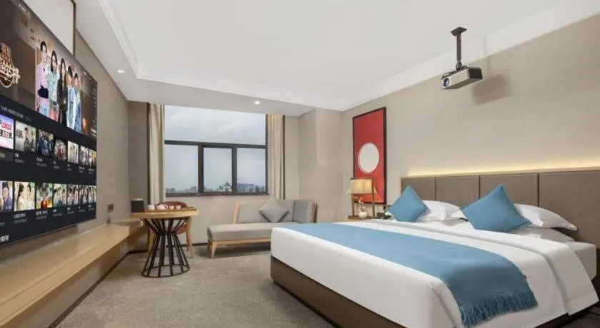 Bed in E-Cheng Hotel Yangjiang Baili Plaza