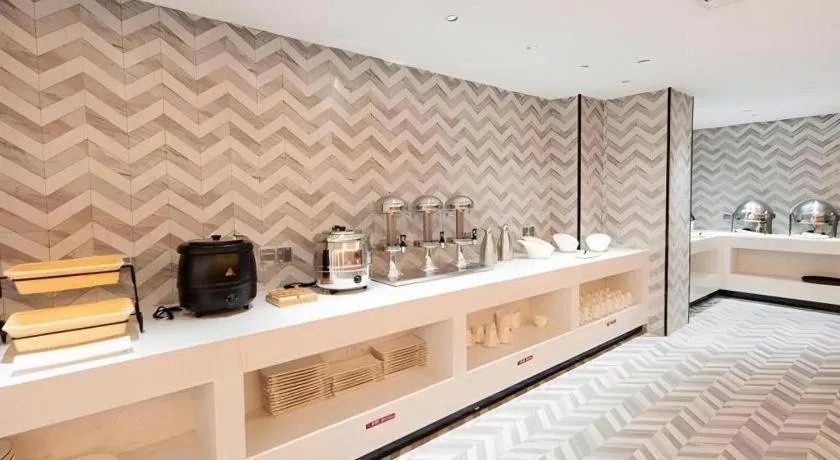 Bed in Borrman Hotel Zhongshan Henglan Xiyong