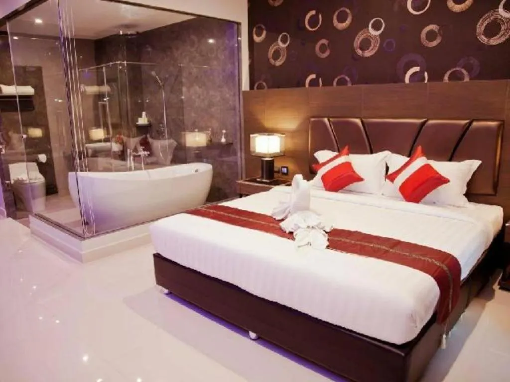 Bed in Constancy Jomtien Pattaya Hotel