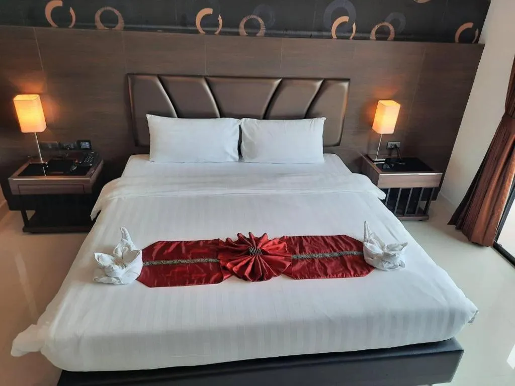 Bed in Constancy Jomtien Pattaya Hotel