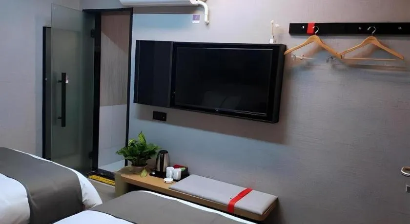 Bed in Thank Inn Hotel Jiangsu Suzhou Industrial Park Xinpu Road