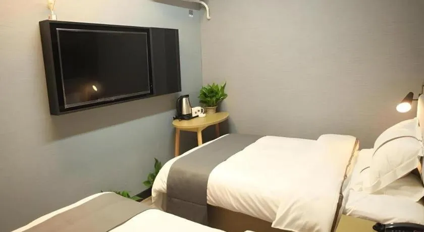 Bed in Thank Inn Hotel Jiangsu Suzhou Industrial Park Xinpu Road
