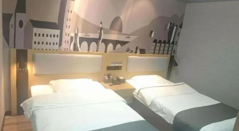 Bed in Thank Inn Hotel Jiangsu Suzhou Industrial Park Xinpu Road Bed in Thank Inn Hotel Jiangsu Suzhou Industrial Park Xinpu Road