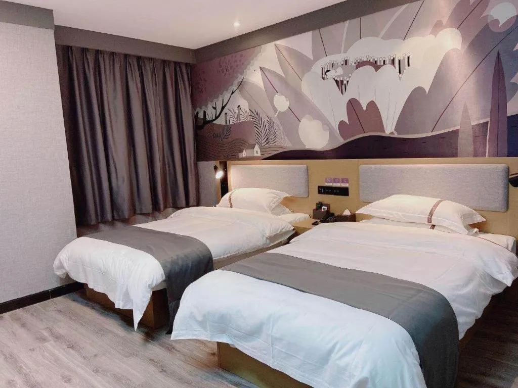 Bed in Thank Inn Hotel Jiangsu Suzhou Industrial Park Xinpu Road