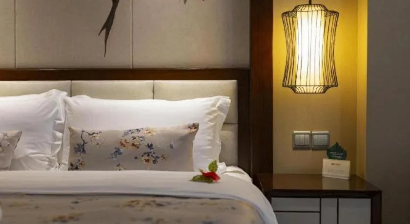 Bed in Xingtai Yuehai Hotel