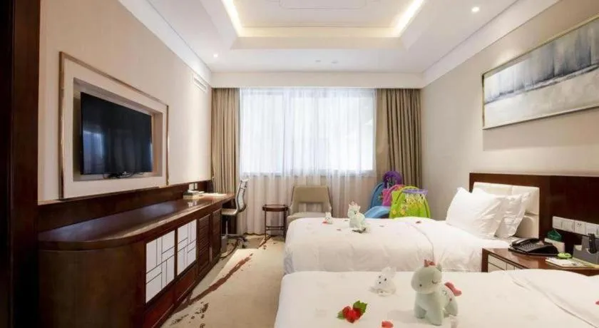 Bed in Xingtai Yuehai Hotel