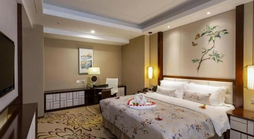 Bed in Xingtai Yuehai Hotel