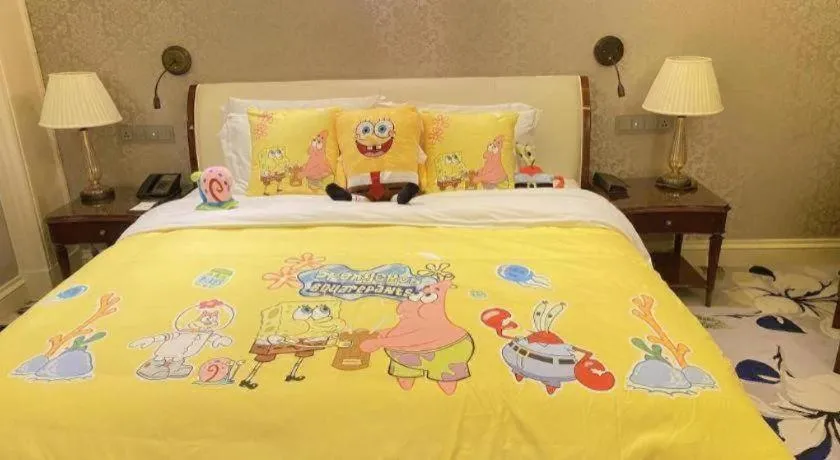 Bed in Haoyikang Hotel