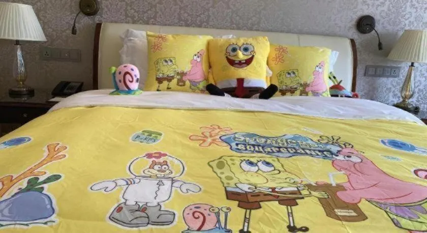 Bed in Haoyikang Hotel