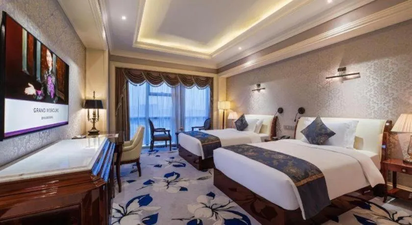 Bed in Haoyikang Hotel