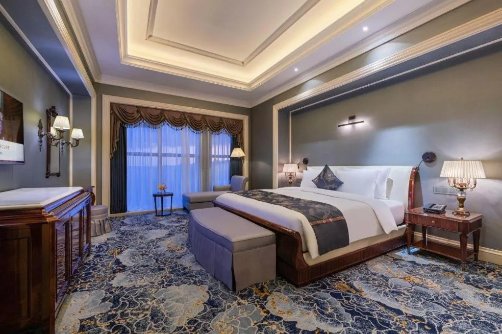 Bed in Haoyikang Hotel