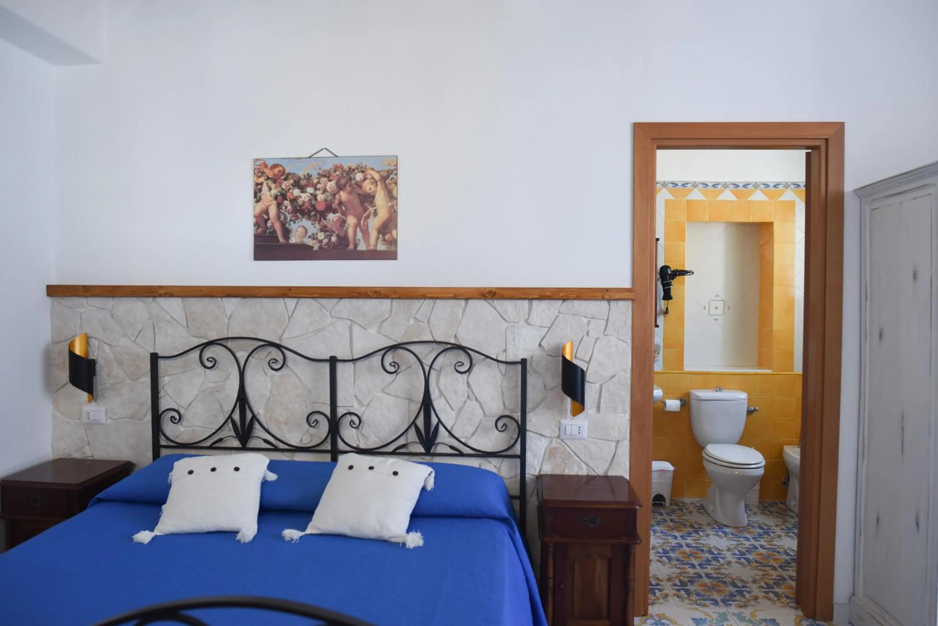 Bed in B&B Antico Palmento