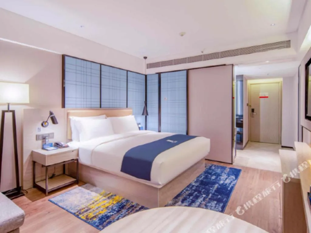 Bed in Echarm Hotel Nanning Wuming