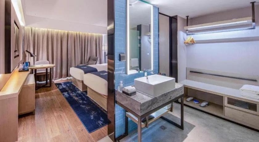 Bed in Echarm Hotel Nanning Wuming