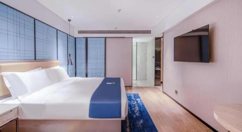 Bed in Echarm Hotel Nanning Wuming