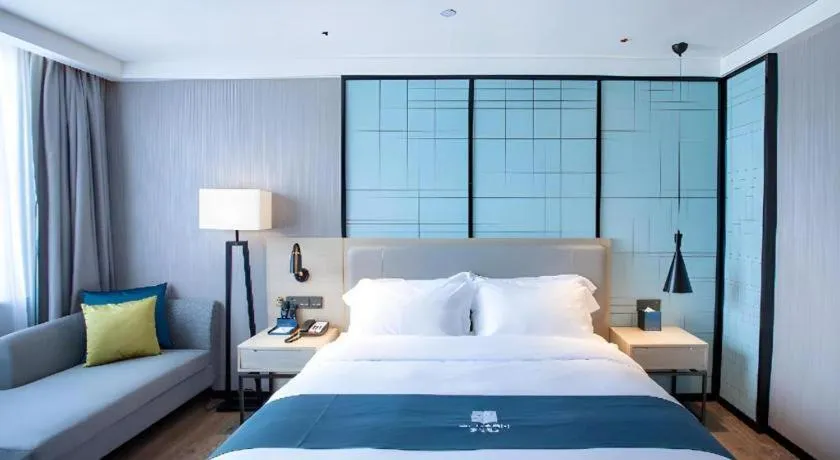 Bed in Echarm Hotel Nanning Wuming