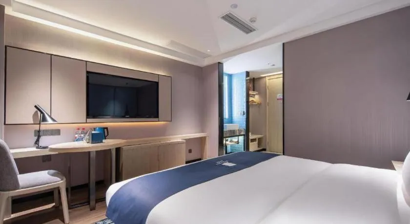 Bed in Echarm Hotel Nanning Wuming