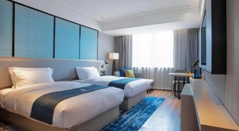 Bed in Echarm Hotel Nanning Wuming