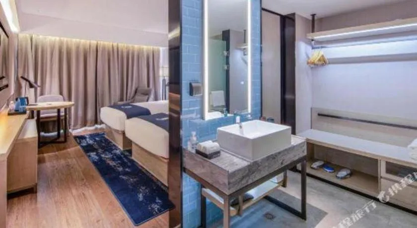 Bed in Echarm Hotel Nanning Wuming