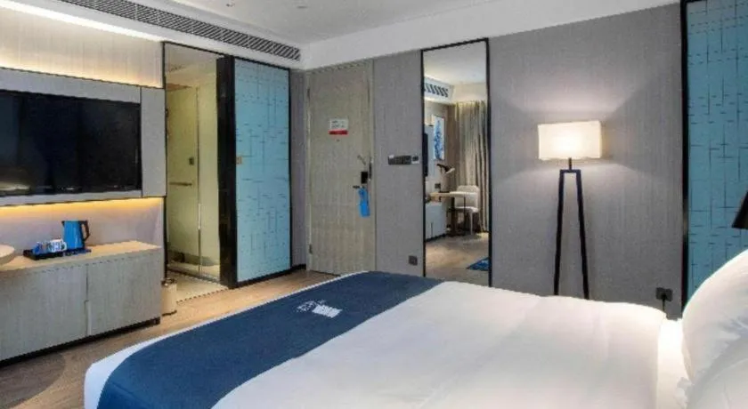 Bed in Echarm Hotel Nanning Wuming