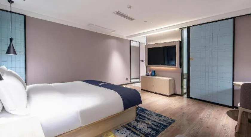 Bed in Echarm Hotel Nanning Wuming