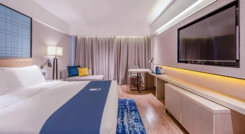 Bed in Echarm Hotel Nanning Wuming