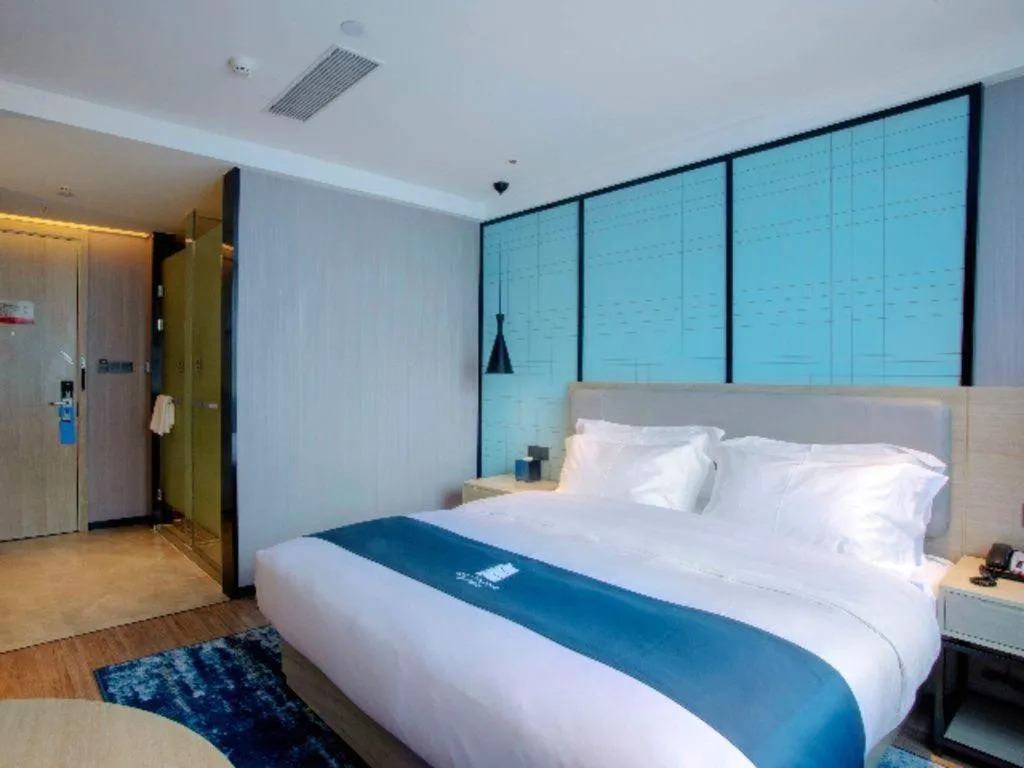 Bed in Echarm Hotel Nanning Wuming