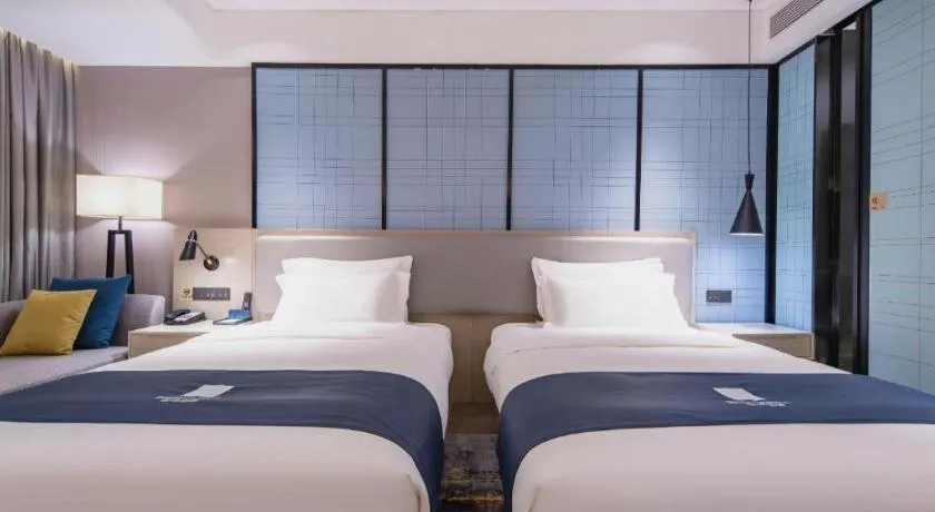 Bed in Echarm Hotel Nanning Wuming