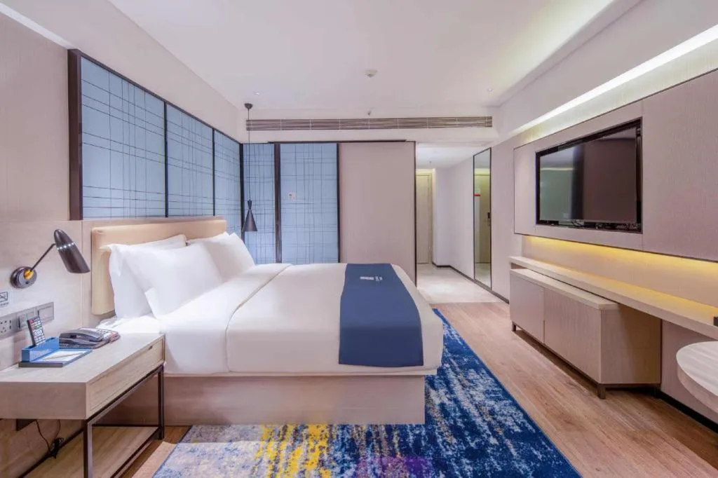 Bed in Echarm Hotel Nanning Wuming