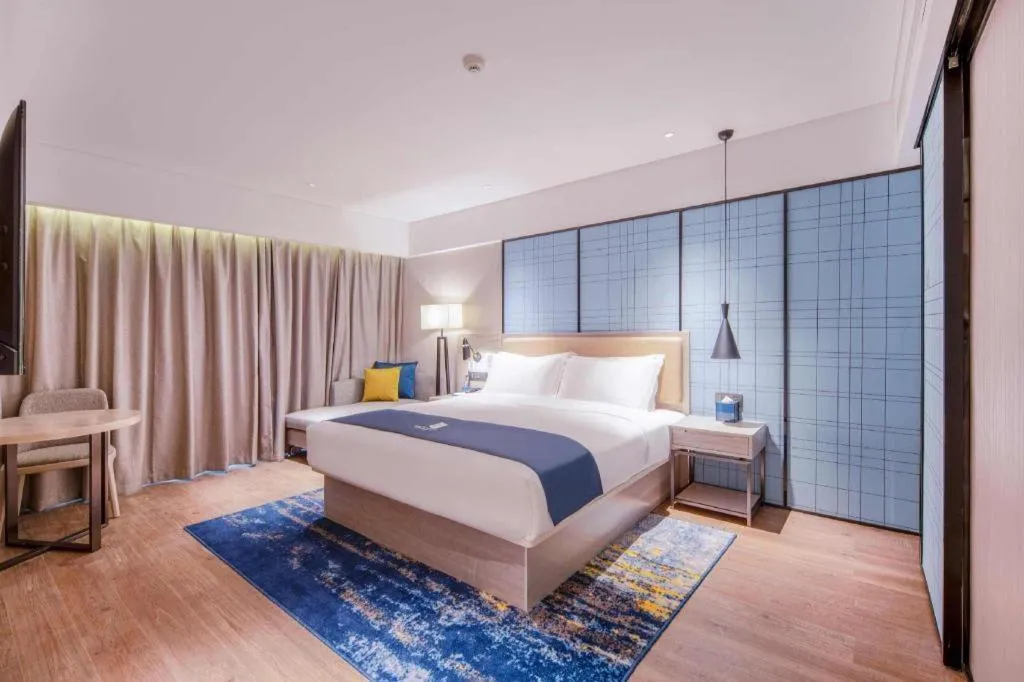 Bed in Echarm Hotel Nanning Wuming