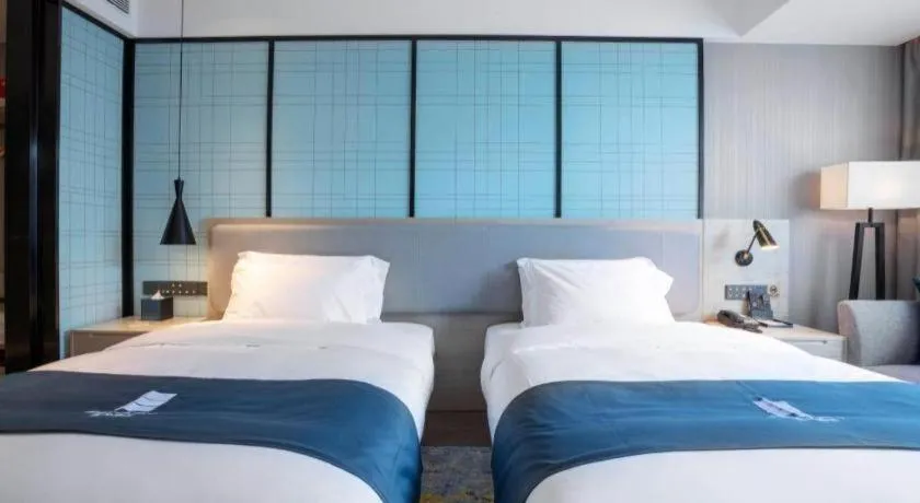 Bed in Echarm Hotel Nanning Wuming