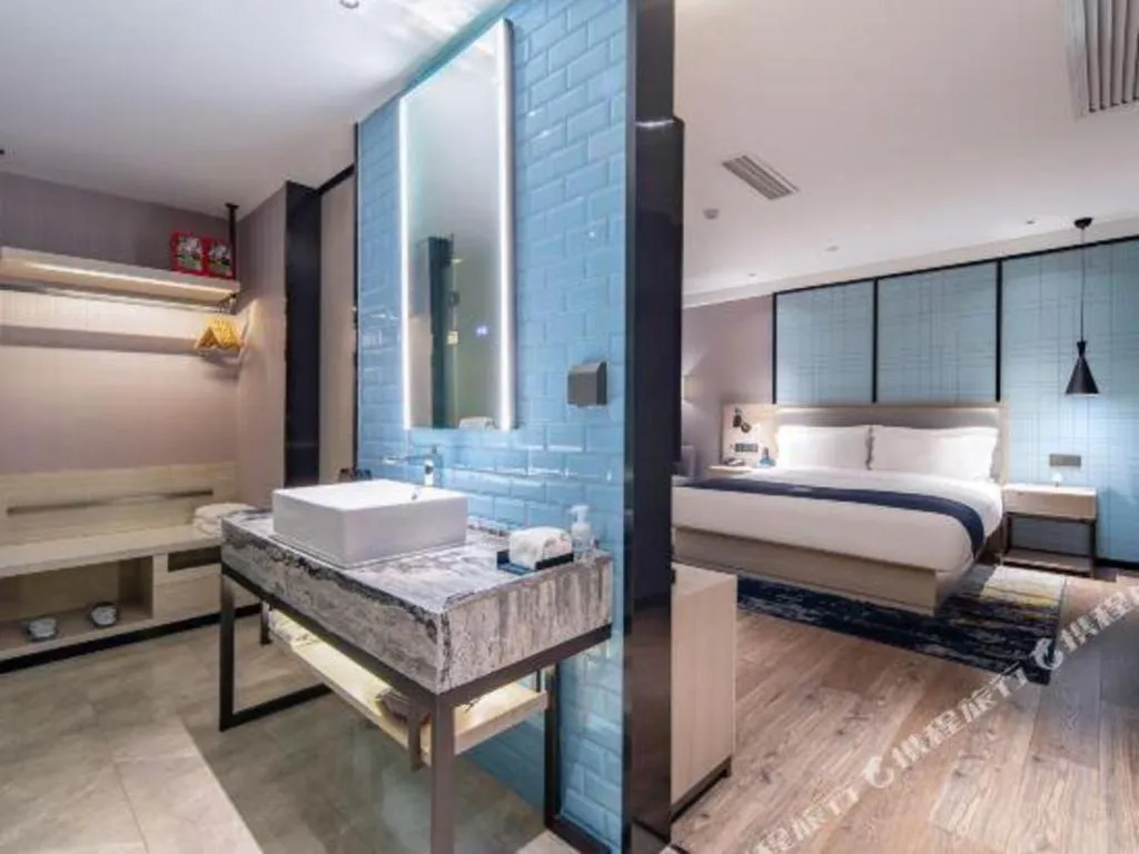 Bed in Echarm Hotel Nanning Wuming